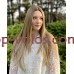 Парик на сетке светло-русый длинный Lace Wig 66027 омбре термостойкий Парик на сетке светло-русый длинный Lace Wig 66027 омбре термостойкий