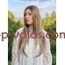Парик на сетке светло-русый длинный Lace Wig 66027 омбре термостойкий Парик на сетке светло-русый длинный Lace Wig 66027 омбре термостойкий