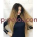 Перука на сітці пшенично-льняна довга Lace Wig Curl тон 6-27-24E омбре термостійка